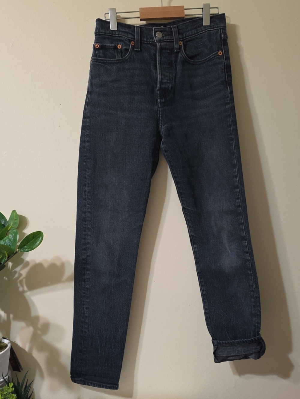 LEVI'S WEDGIE Button Fly Jean - Straight Leg - W25